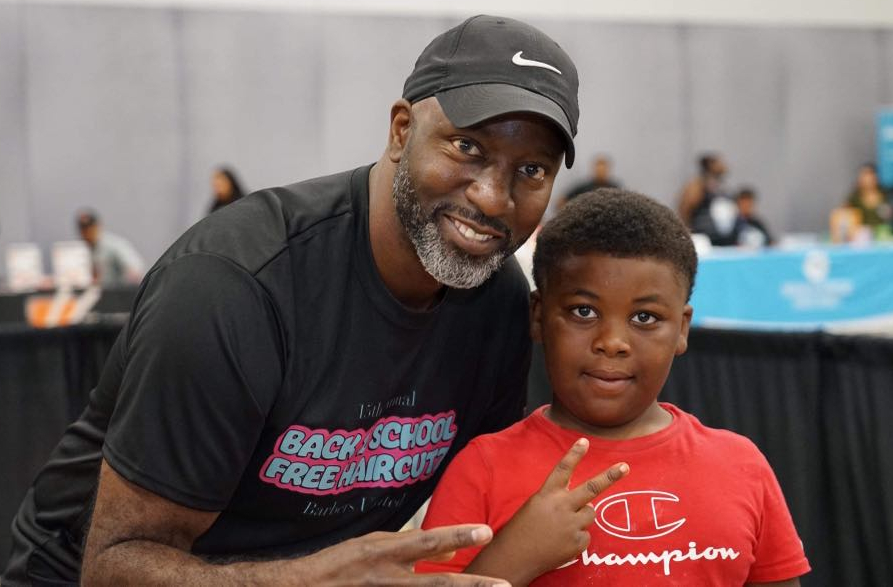 JP Patterson at Back 2 School event